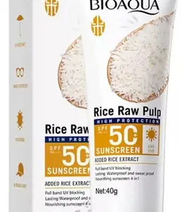 Protector Solar 50 Sunscreen Arroz