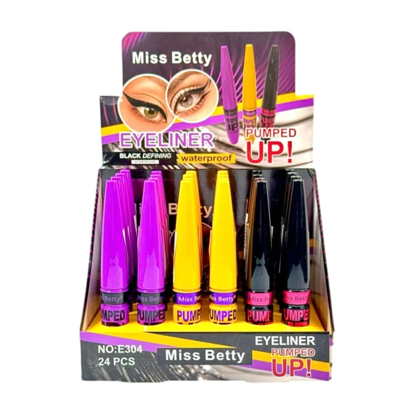 Delineador Liquido Pumped Up Eyeliner Miss Betty