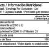 Vitamina D3 2000 IU Healthy America – 100 softgels