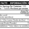 Vitamina C 1000 mg + Zinc Healthy America – 100 tabletas